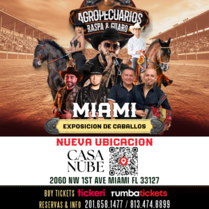 AGROPECUARIO, RASPA Y GUARO MIAMI - PLATINO